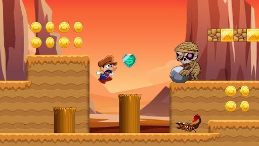 Super Bino Go:Adventure Jungle - Gameplay image of android game
