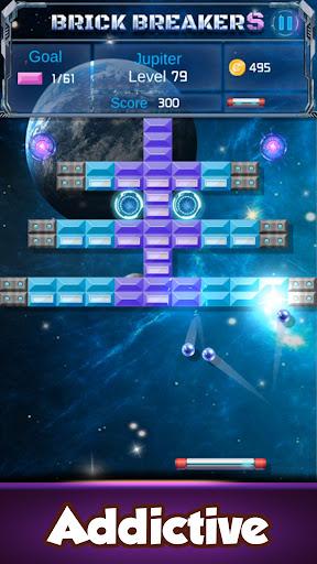 Brick Breaker : Space Outlaw - Gameplay image of android game