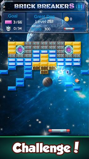 Brick Breaker : Space Outlaw - عکس بازی موبایلی اندروید
