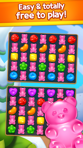 Candy Friends : Match 3 - Gameplay image of android game