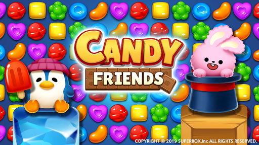 Candy Friends : Match 3 - Gameplay image of android game