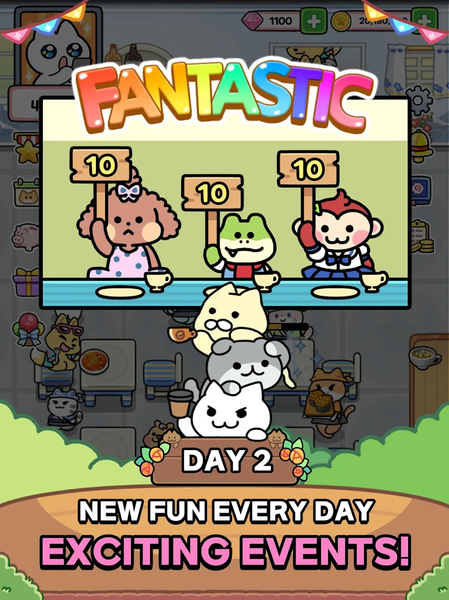 Catstaurant : Cat Chefs - Gameplay image of android game