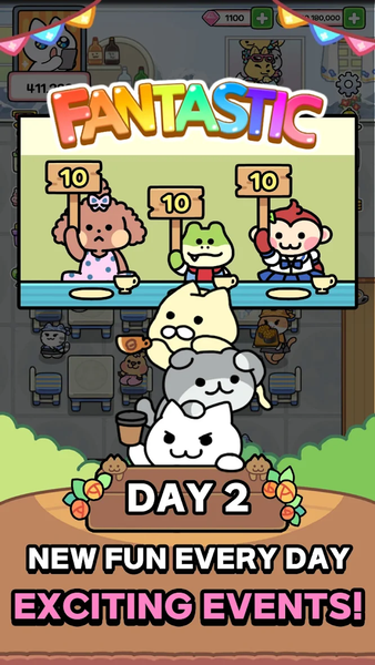 Catstaurant : Cat Chefs - Gameplay image of android game