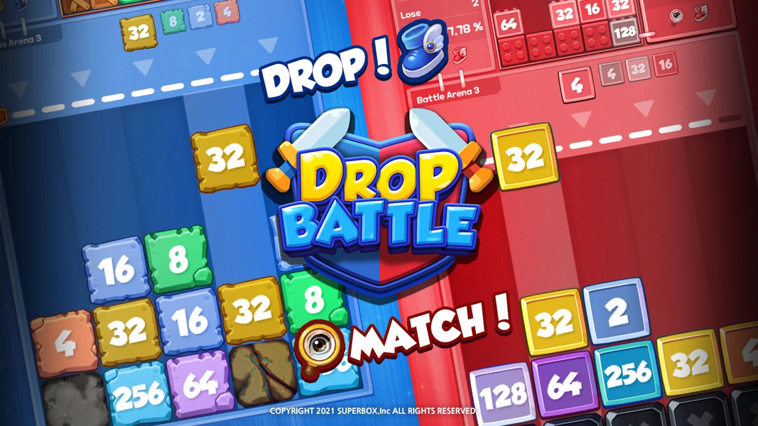 Drop Battle: Merge PVP - عکس بازی موبایلی اندروید