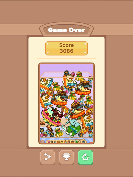 Drop Merge® : Brainrot - Gameplay image of android game