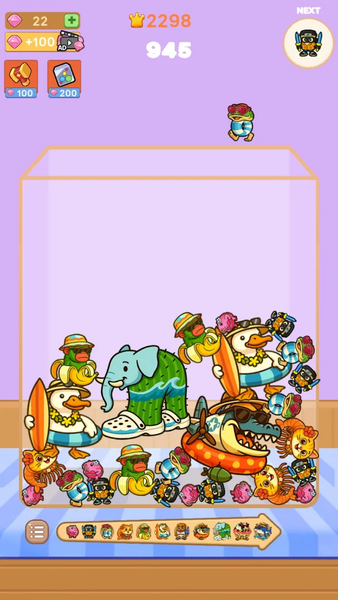Drop Merge® : Brainrot - Gameplay image of android game