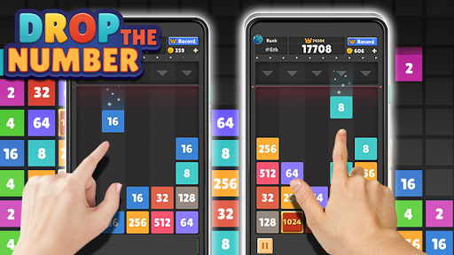 Drop The Number® : Merge Game - Gameplay image of android game