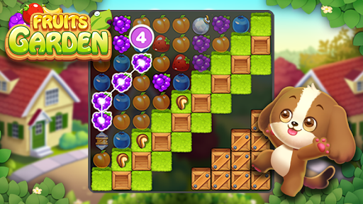 Fruits Garden : Merge Puzzle - Gameplay image of android game