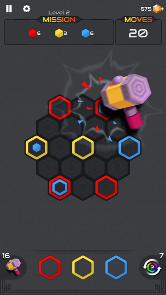 Hexa Match Blast - Image screenshot of android app