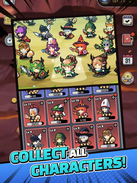 Tiny Quest : ۴۰۸۰ Summon Gift - عکس بازی موبایلی اندروید