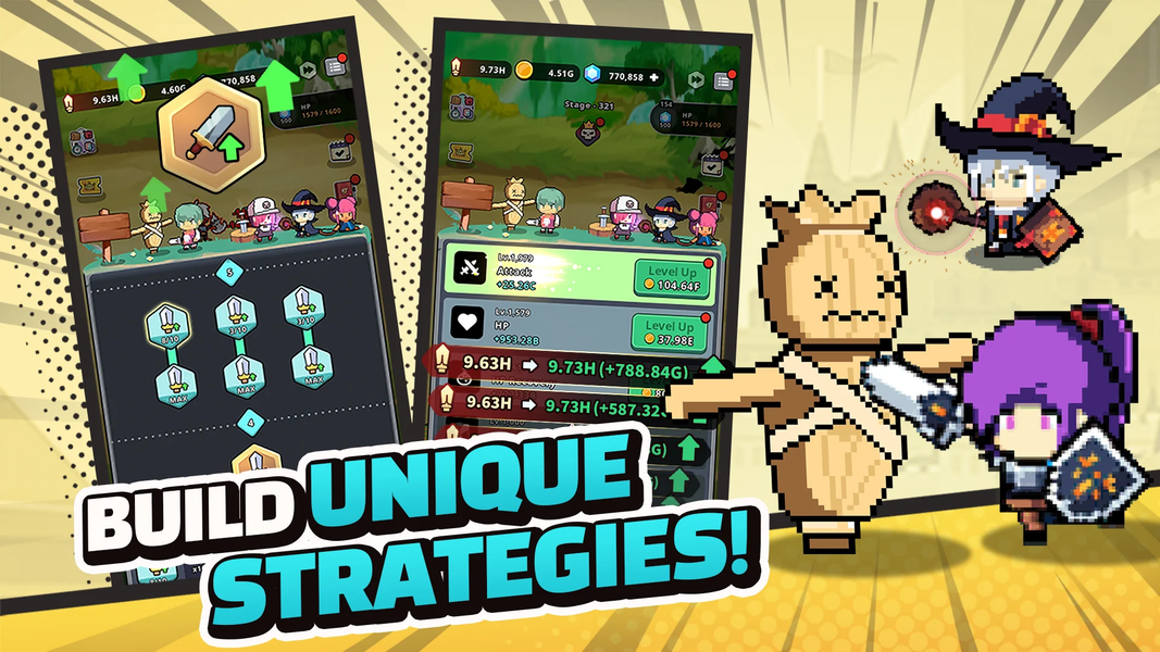 Tiny Quest : ۴۰۸۰ Summon Gift - عکس بازی موبایلی اندروید