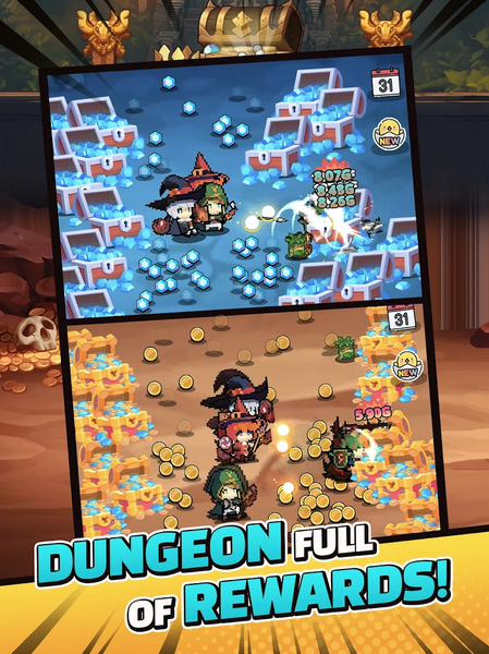 Tiny Quest : ۴۰۸۰ Summon Gift - عکس بازی موبایلی اندروید