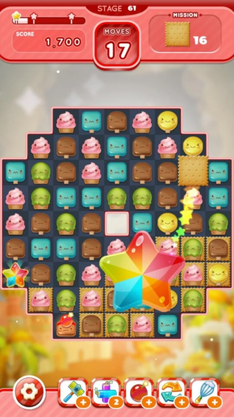 Ice Cream Mania :  Puzzle Game - Gameplay image of android game