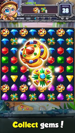 Jewel Hunter Lost Temple - Gameplay image of android game