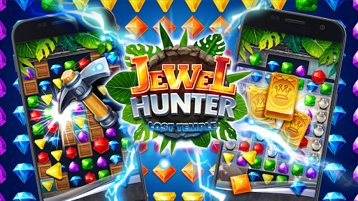 Jewel Hunter Lost Temple - Gameplay image of android game
