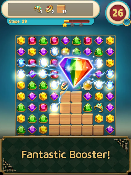 Jewel Friends : Match۳ Puzzle - عکس بازی موبایلی اندروید