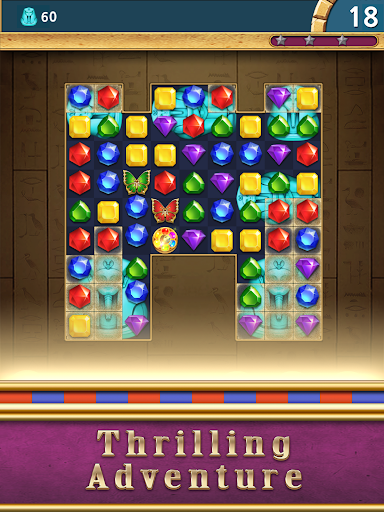 Jewels Pharaoh : Match ۳ - عکس بازی موبایلی اندروید