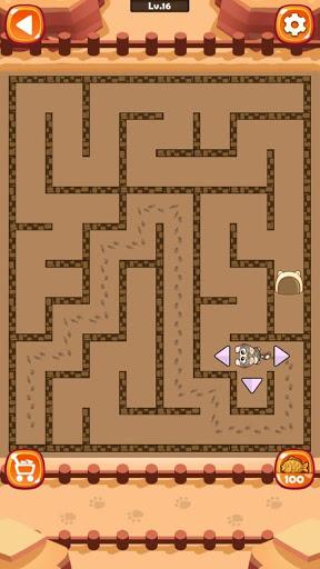 Maze Cat - Rookie - Gameplay image of android game