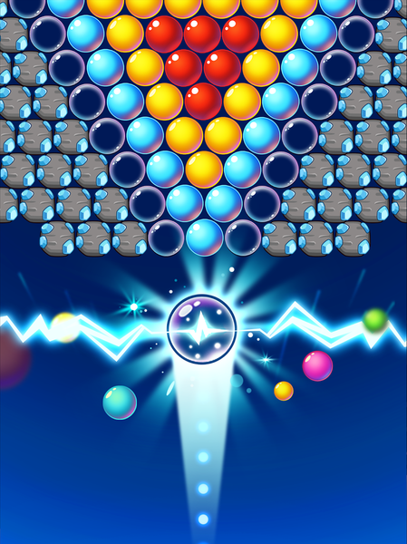 SPOOKIZ PANG: Bubble Shooting - Gameplay image of android game