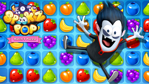 SPOOKIZ POP - Match 3 Puzzle - Gameplay image of android game