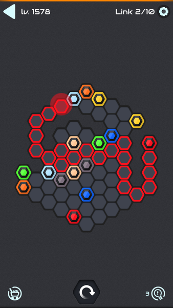Hexa Star Link - Puzzle Game - عکس بازی موبایلی اندروید