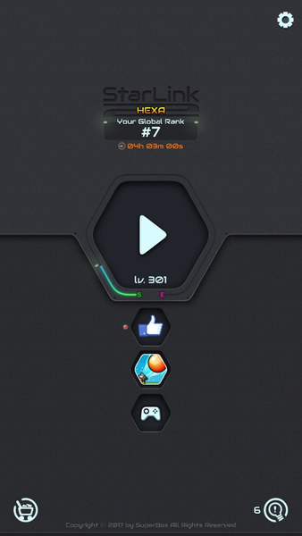 Hexa Star Link - Puzzle Game - عکس بازی موبایلی اندروید