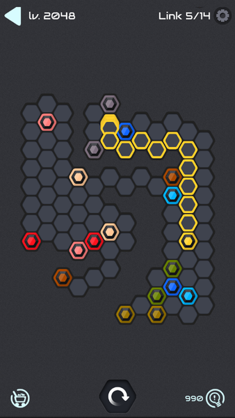 Hexa Star Link - Puzzle Game - عکس بازی موبایلی اندروید