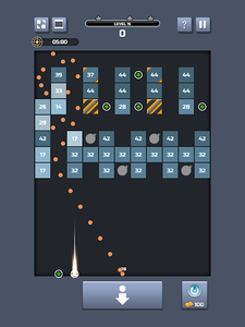 Super Bricks : Bricks Breaker - Gameplay image of android game