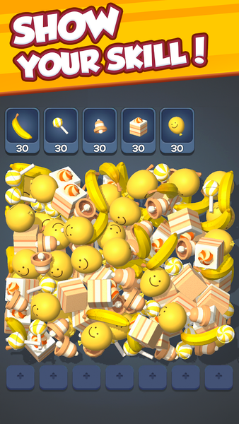 Triple Hunter : 3D Match Game - Gameplay image of android game