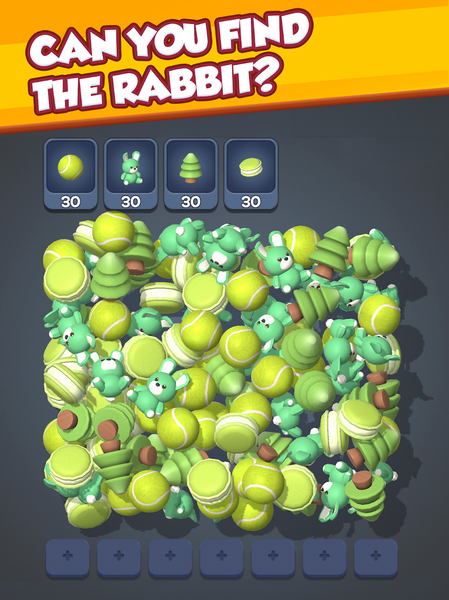 Triple Hunter : 3D Match Game - Gameplay image of android game