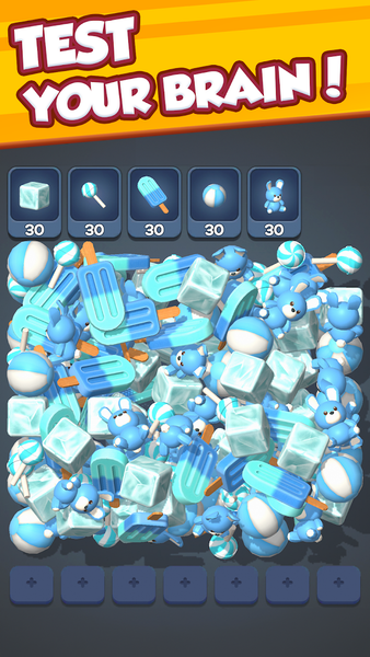 Triple Hunter : 3D Match Game - Gameplay image of android game