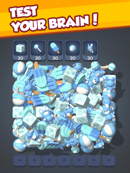 Triple Hunter : 3D Match Game - Gameplay image of android game