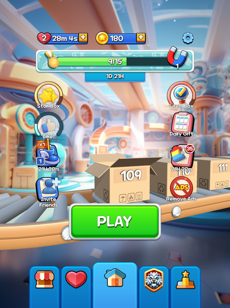 Triple Hunter : 3D Match Game - Gameplay image of android game