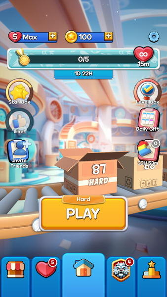Triple Hunter : 3D Match Game - Gameplay image of android game