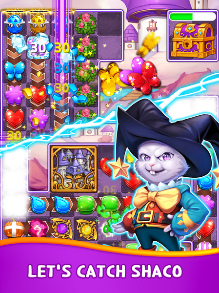 Witch N Magic: Match ۳ Puzzle - عکس برنامه موبایلی اندروید