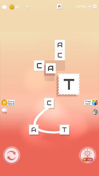Crossword Travel : Word Game - Gameplay image of android game