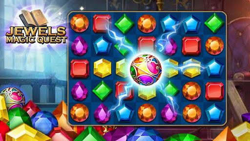 Jewels Magic : Quest - Gameplay image of android game