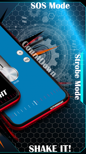 Shake FlashLight - عکس برنامه موبایلی اندروید