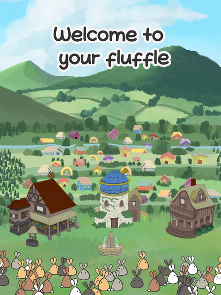 Fluffle: Bunny Idle Clicker - عکس بازی موبایلی اندروید