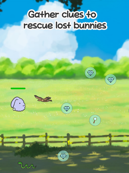 Fluffle: Bunny Idle Clicker - عکس بازی موبایلی اندروید
