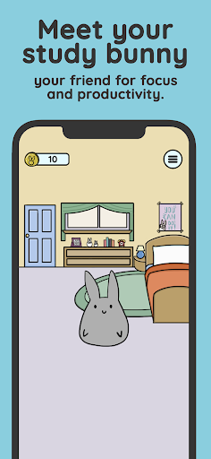 Study Bunny: Focus Timer - Image screenshot of android app