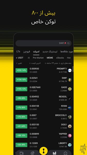 LBank - خرید بیتکوین و کریپتو - عکس برنامه موبایلی اندروید