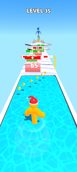 Thick Man Run 3D: Tall Man Run - Gameplay image of android game