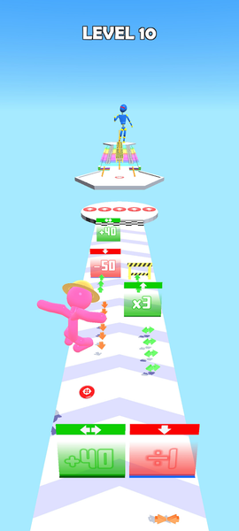 Thick Man Run 3D: Tall Man Run - Gameplay image of android game