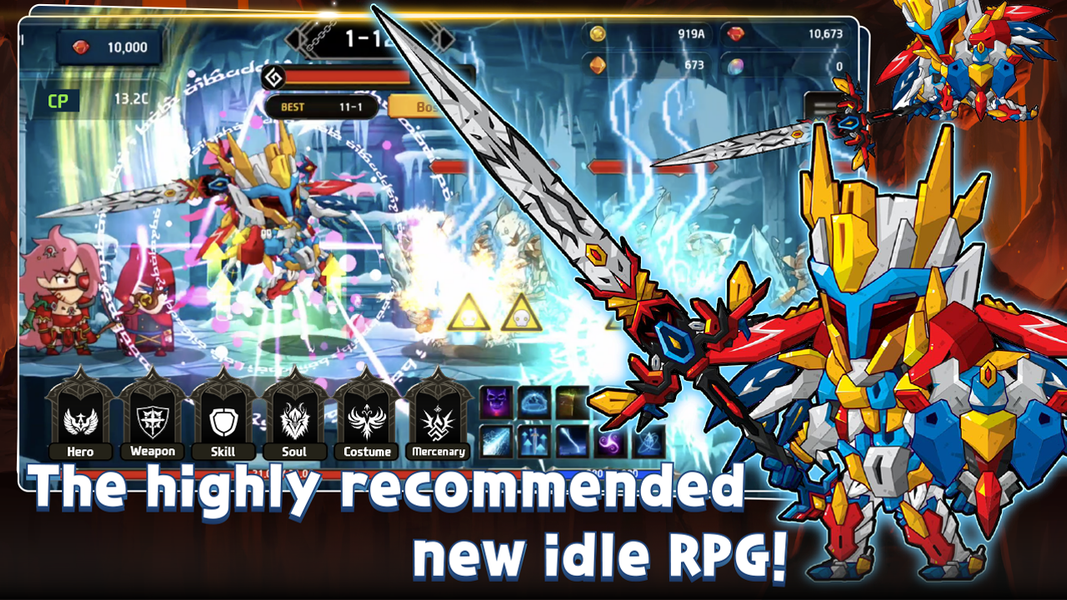 [VIP] Mega Knight : Idle RPG - عکس بازی موبایلی اندروید