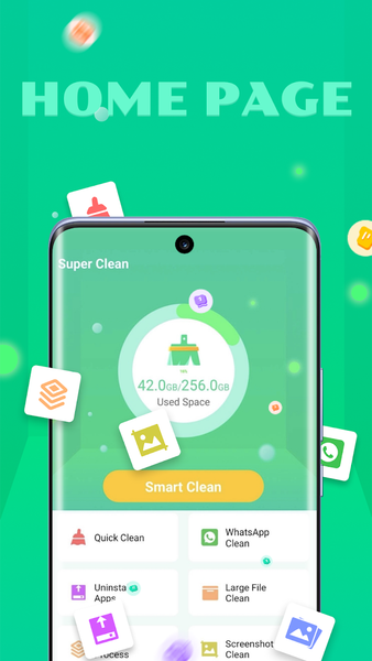 Super Clean - Junk Purger - Image screenshot of android app