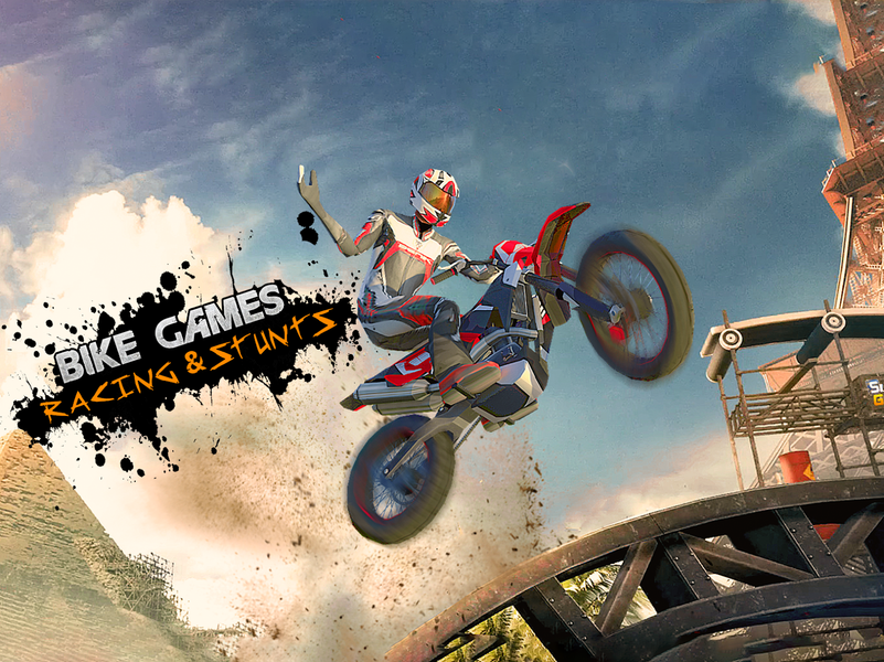 Bike Stunts - Racing Game - عکس برنامه موبایلی اندروید