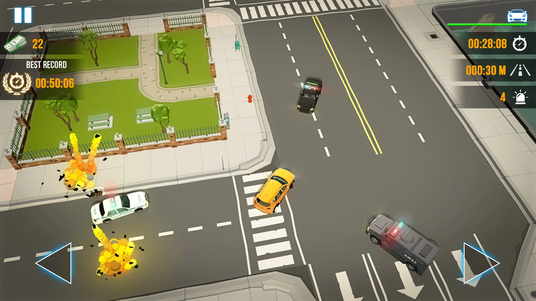 Chasing Fever: Car Chase Games - Gameplay image of android game