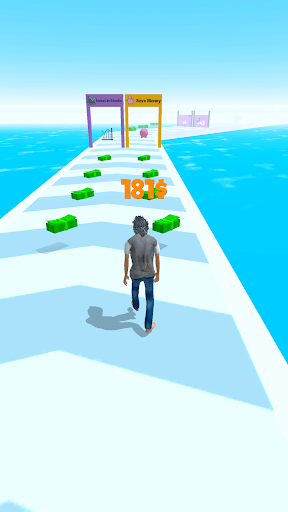 Debt Run - Run Race 3D Games - Image screenshot of android app
