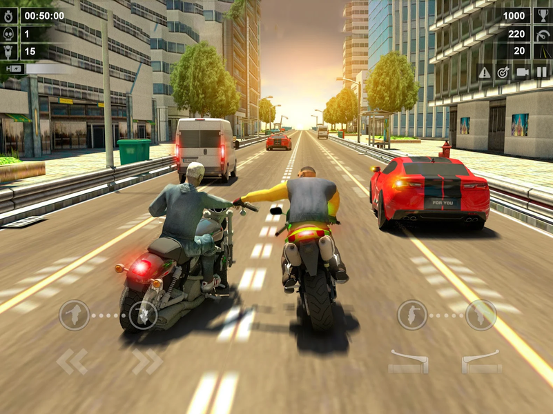 Road Rush - Street Bike Race - عکس بازی موبایلی اندروید